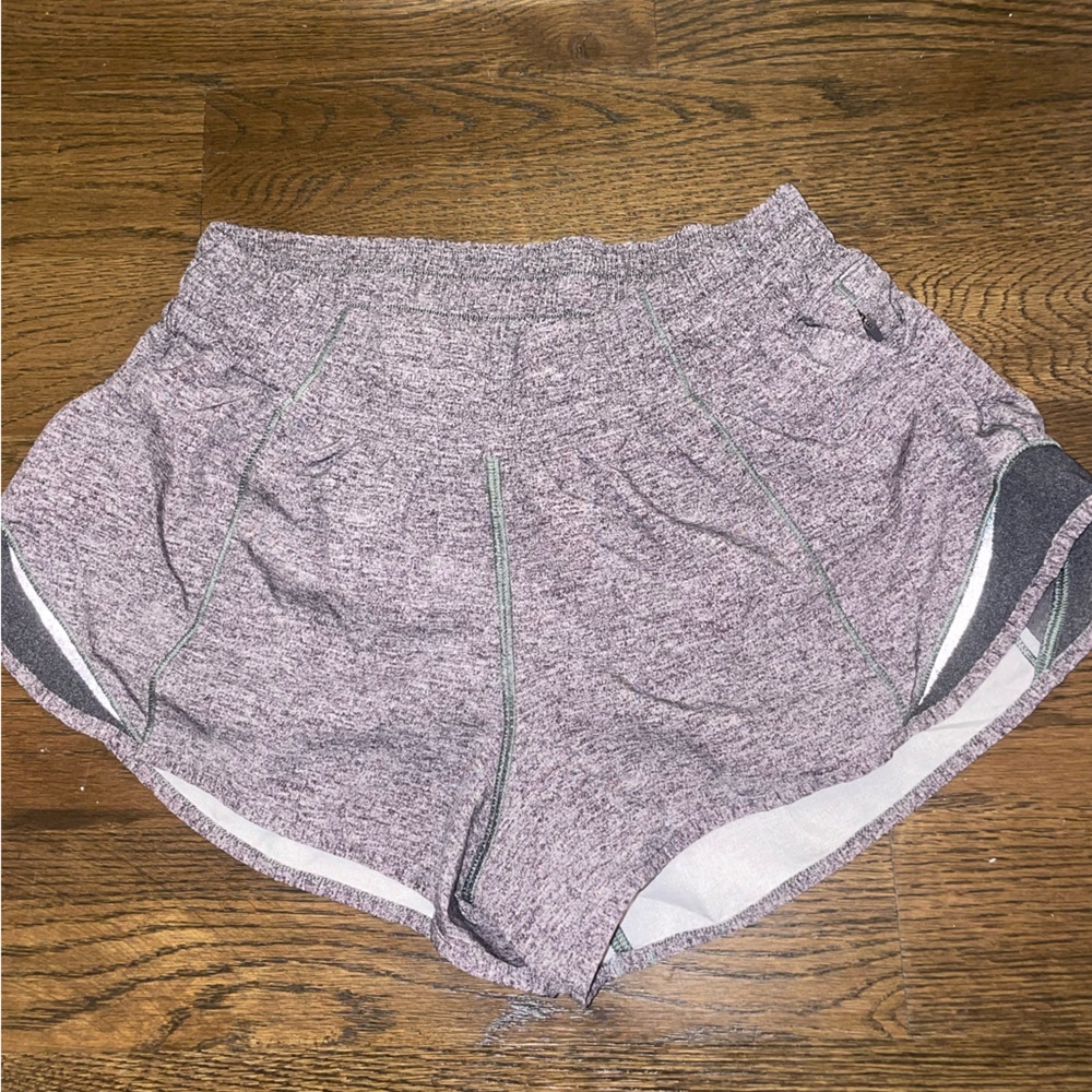 Heathered Purple Athletic Shorts